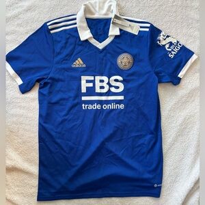 Leicester City FC Vardy Jersey Adidas Medium